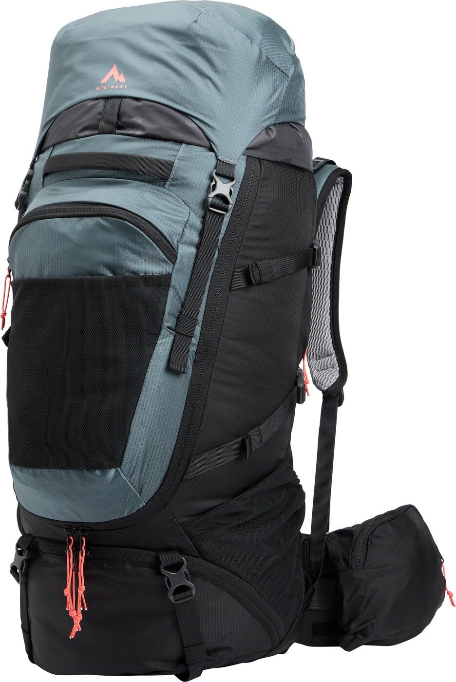 McKINLEY Trekkingrucksack Trek-Rucksack Yukon II CT 50W+10 Vario GREEN LIME/BLACK/BLU