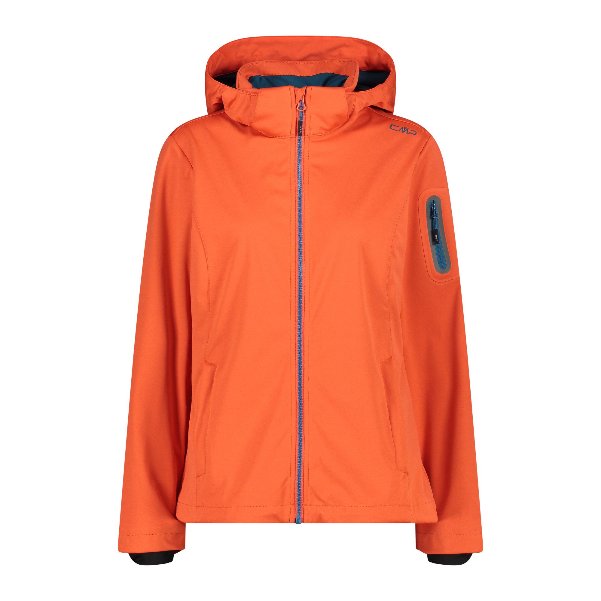 Softshelljacke CMP Damen Softshelljacke Woman Jacket Zip Hood 39A5016