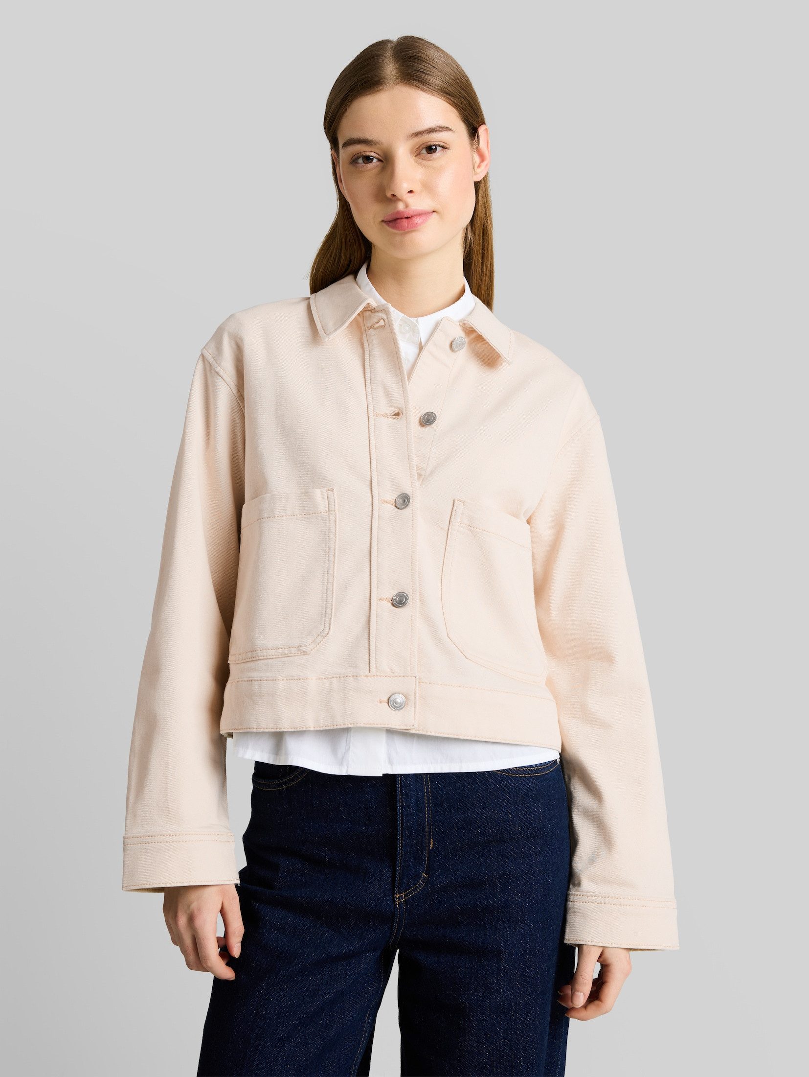 TOM TAILOR Denim Jeansjacke Jacken Jeansjacke mit aufgesetzten Taschen
