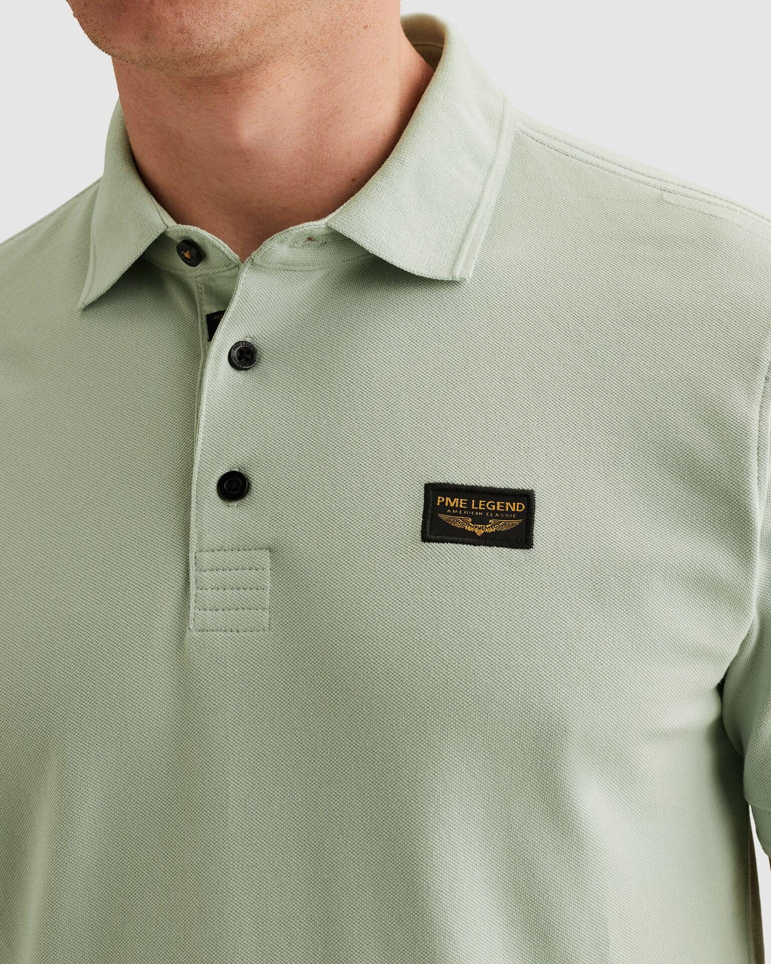 PME LEGEND Poloshirt mit Logostickerei – Bild 4 von 5