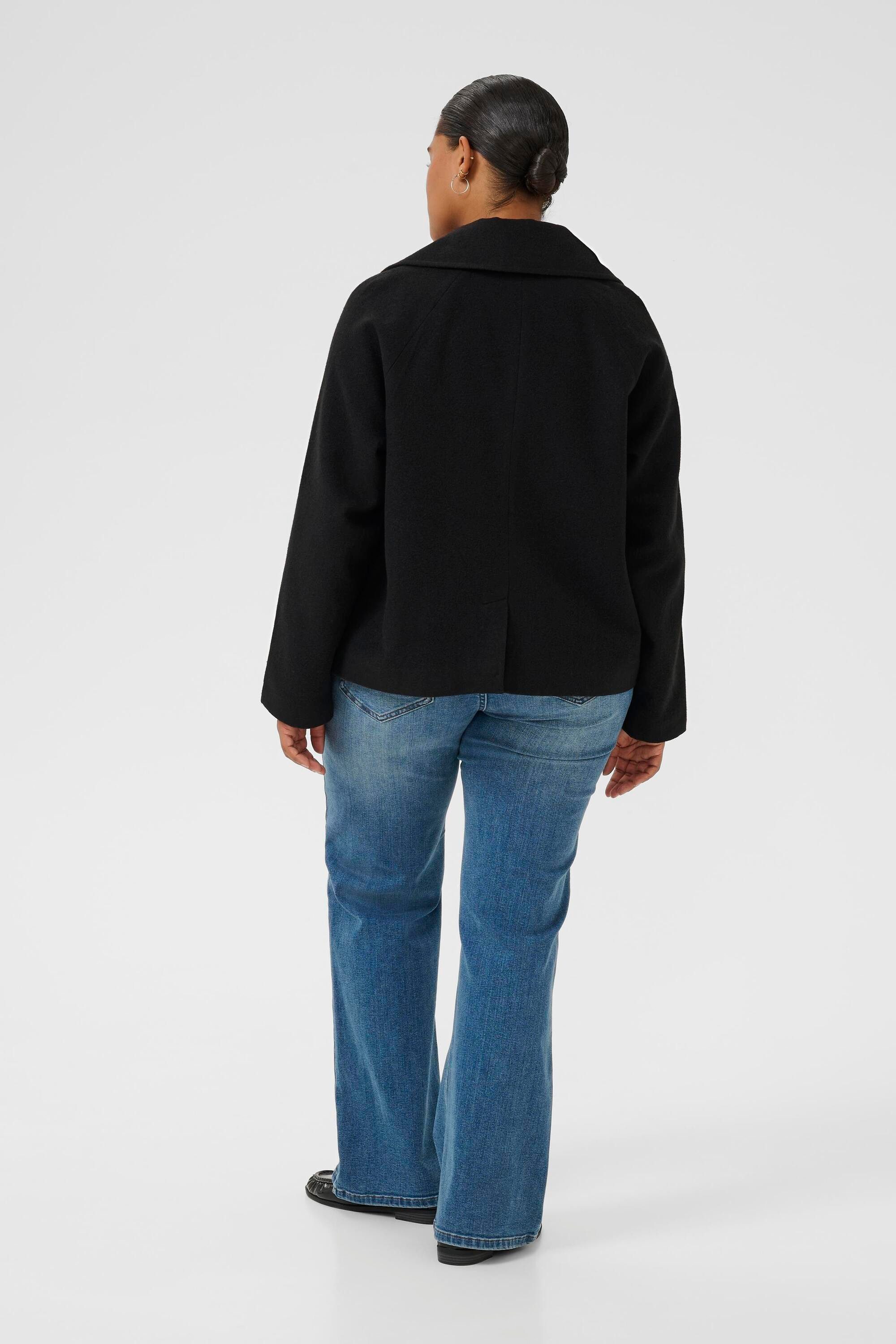 KAFFE Curve Wintermantel Jacke KCnanny Große Größen