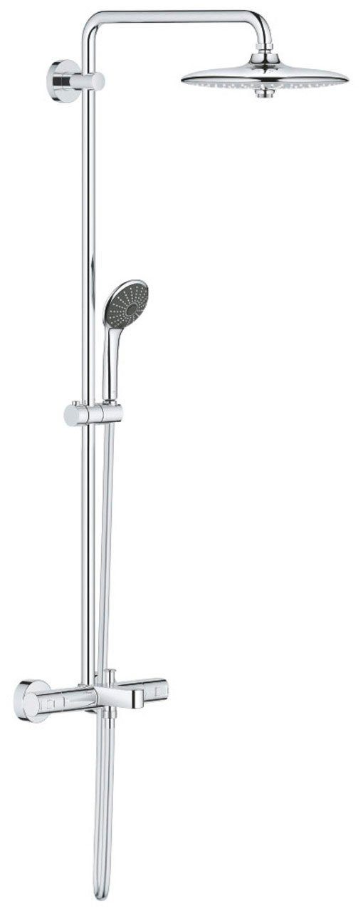 Grohe Duschsystem Vitalio Joy 3 cm, 103,2 Packung, mit Wassersparfunktion Höhe 260, System Strahlart(en)
