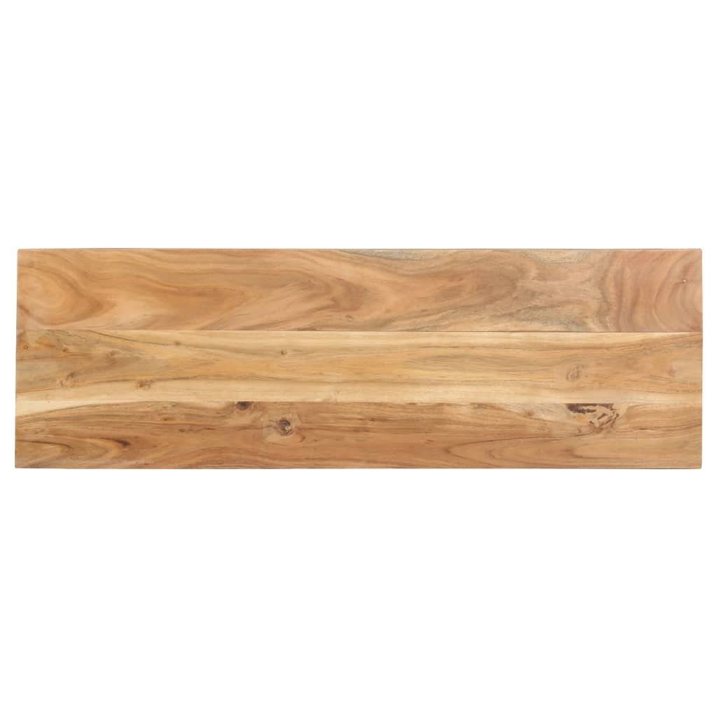 Massivholz cm furnicato Akazie (1-St) Beistelltisch Konsolentisch 110x35x75