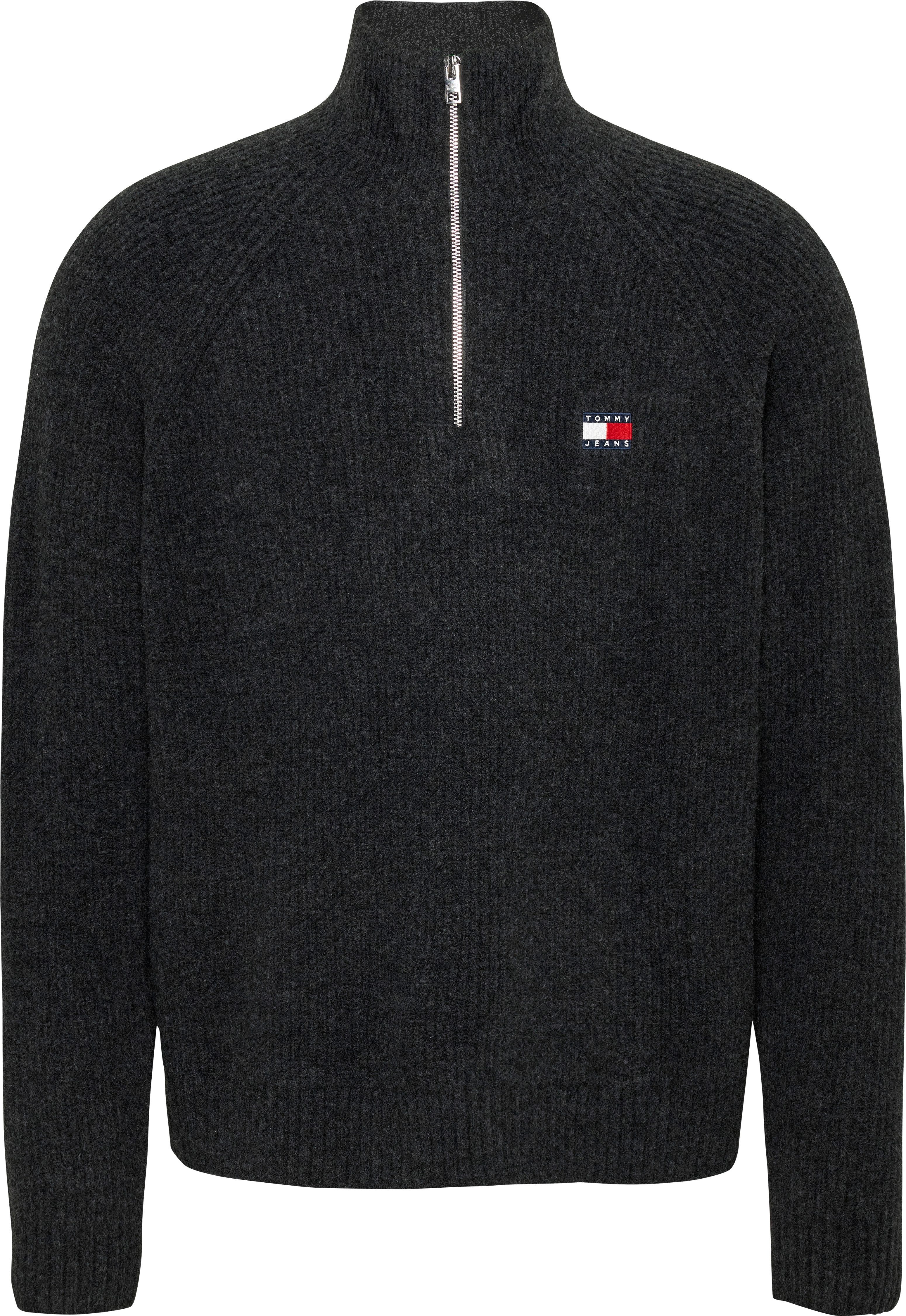 Strickpullover TJM REG 1/4 ZIP RAGLAN BADGE