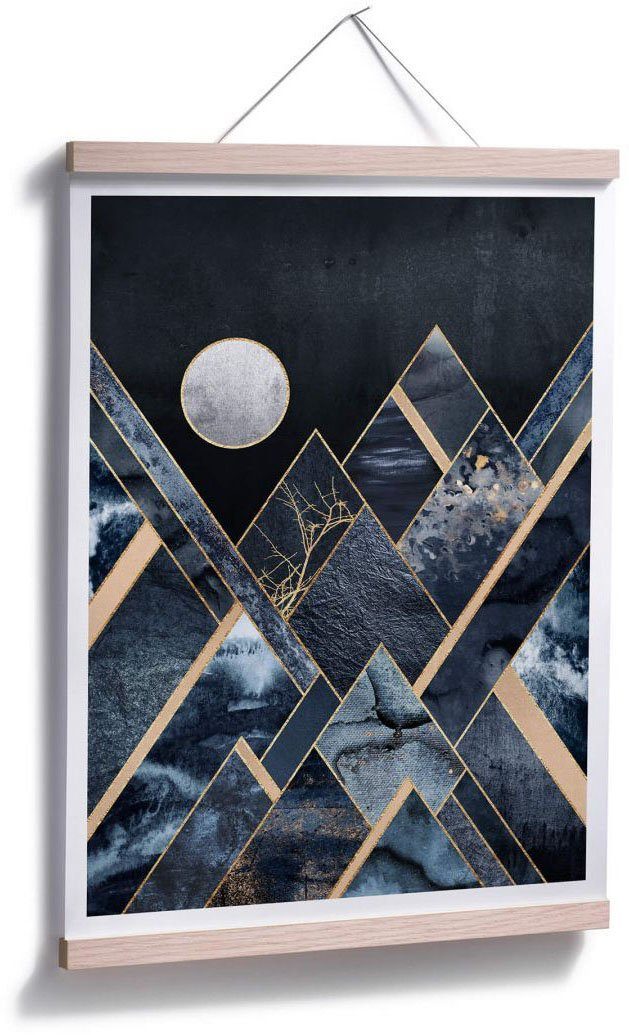 Wall-Art Nachthimmel, (1 St) Himmel Poster