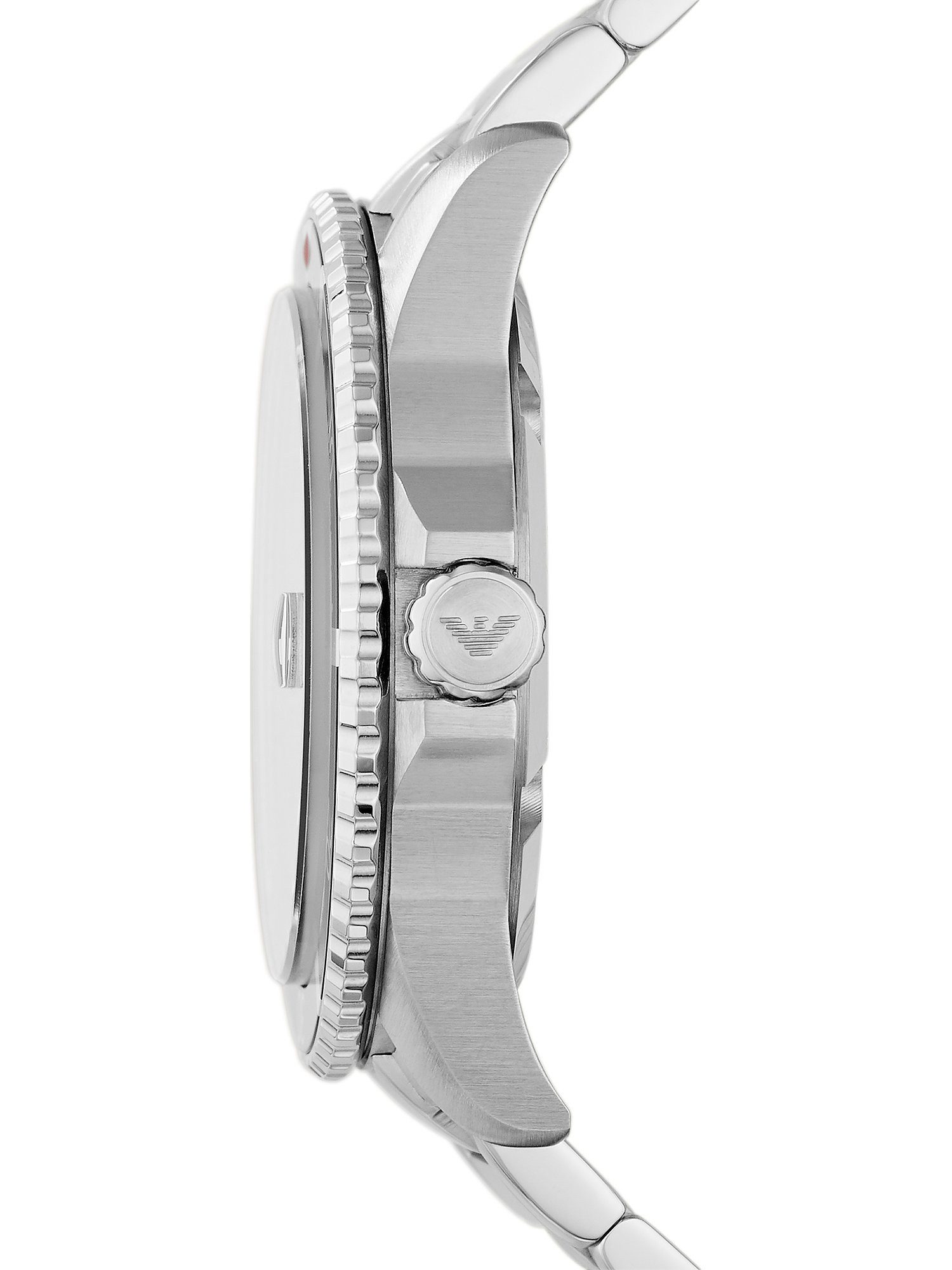 Emporio Armani Quarzuhr Emporio Armani Herren-Uhren Analog Quarz, Taucheruhr