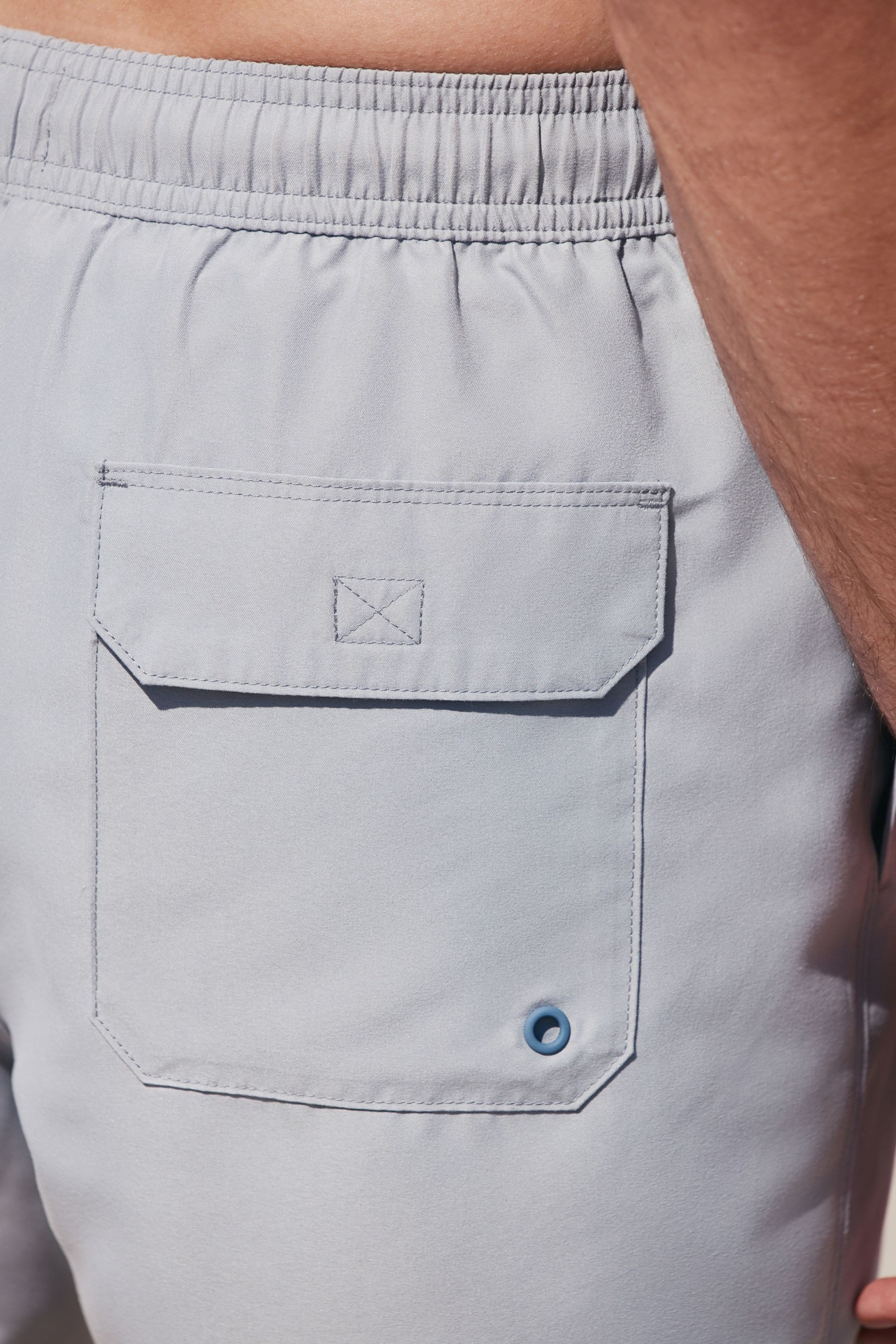 Next Badeshorts Basic-Badeshorts ohne Logo (1-St)