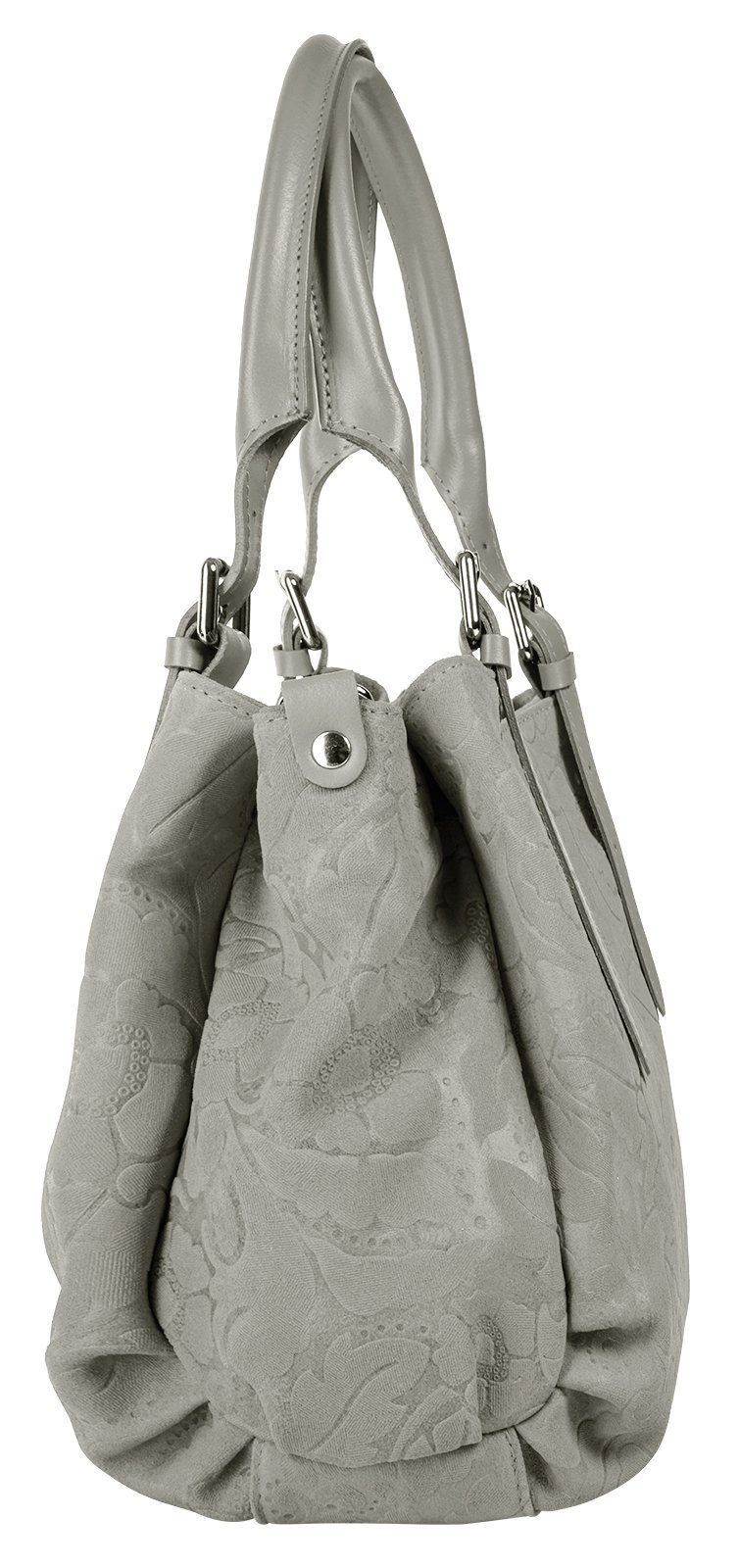 Samantha Look Henkeltasche, echt Leder, Made in Italy