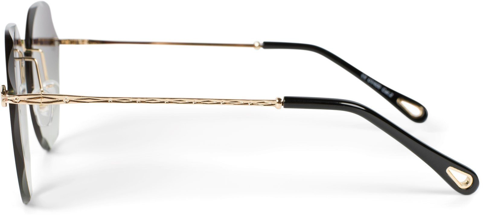 styleBREAKER Sonnenbrille Rahmenlose Piloten Sonnenbrille mit Diamant Schliff (1-St) Gradient