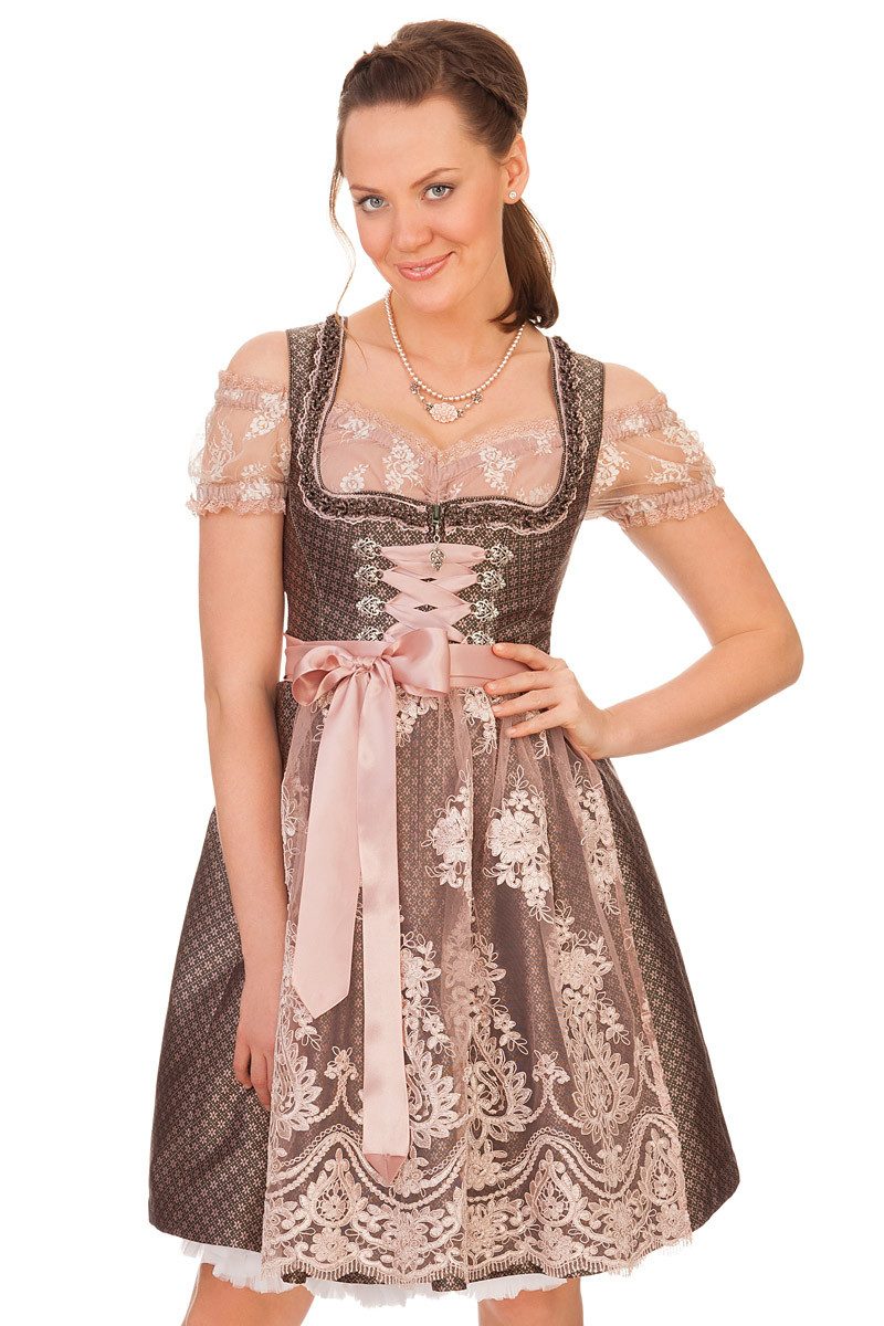 Dirndl Midi Dirndl 2tlg. - FLAKUNA - tanne