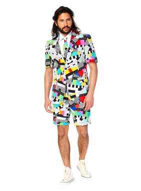 Opposuits Partyanzug Shorts Suit Testival, Cooler Dress für heiße Tage