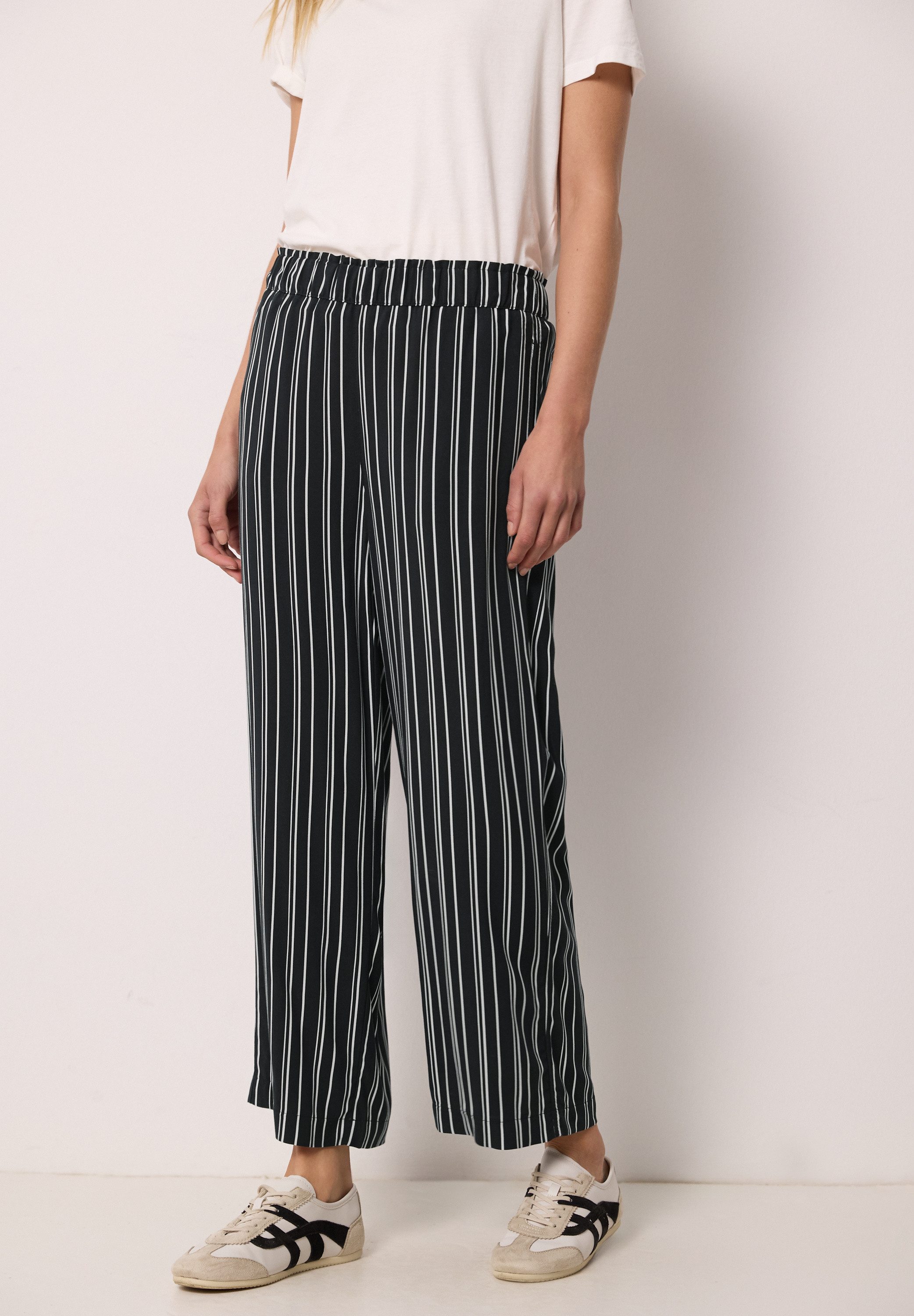 STREET ONE STUDIO Culotte satinierte Viskose