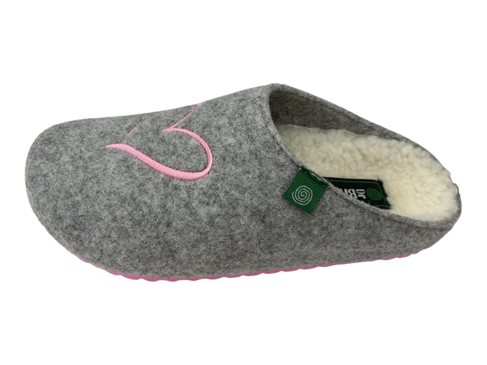 Dr. Brinkmann Dr. Brinkmann Damen Pantoffel 320270-91 hellgrau Clog