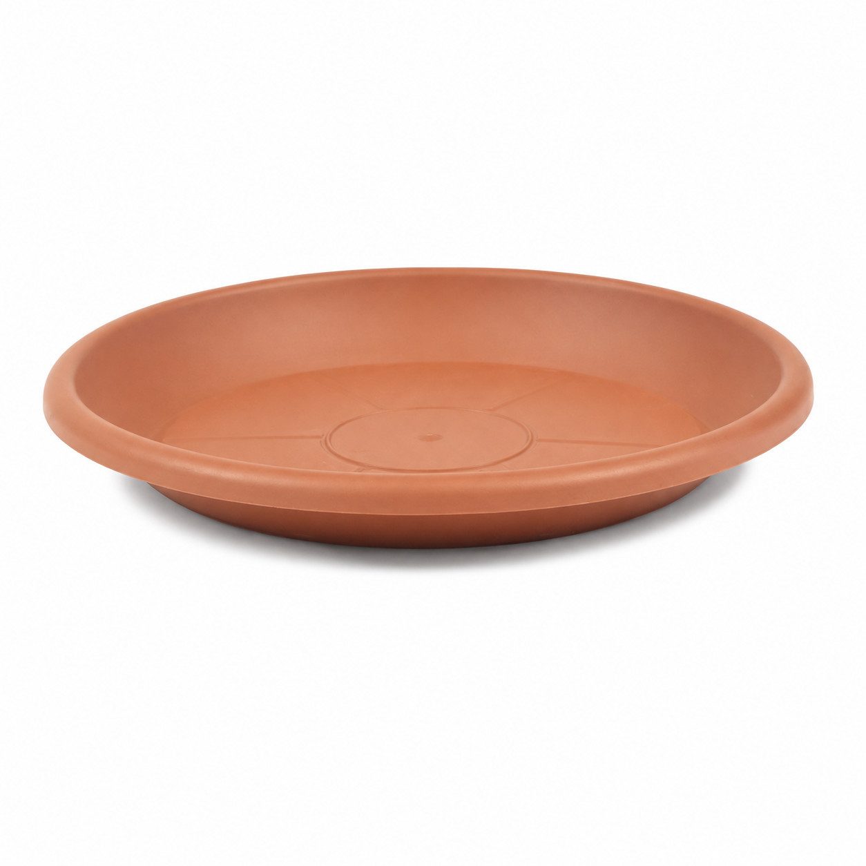 Testrut Blumentopfuntersetzer Blumentopf Untersetzer terracotta robust für saubere Außenbereiche, 1-tlg.