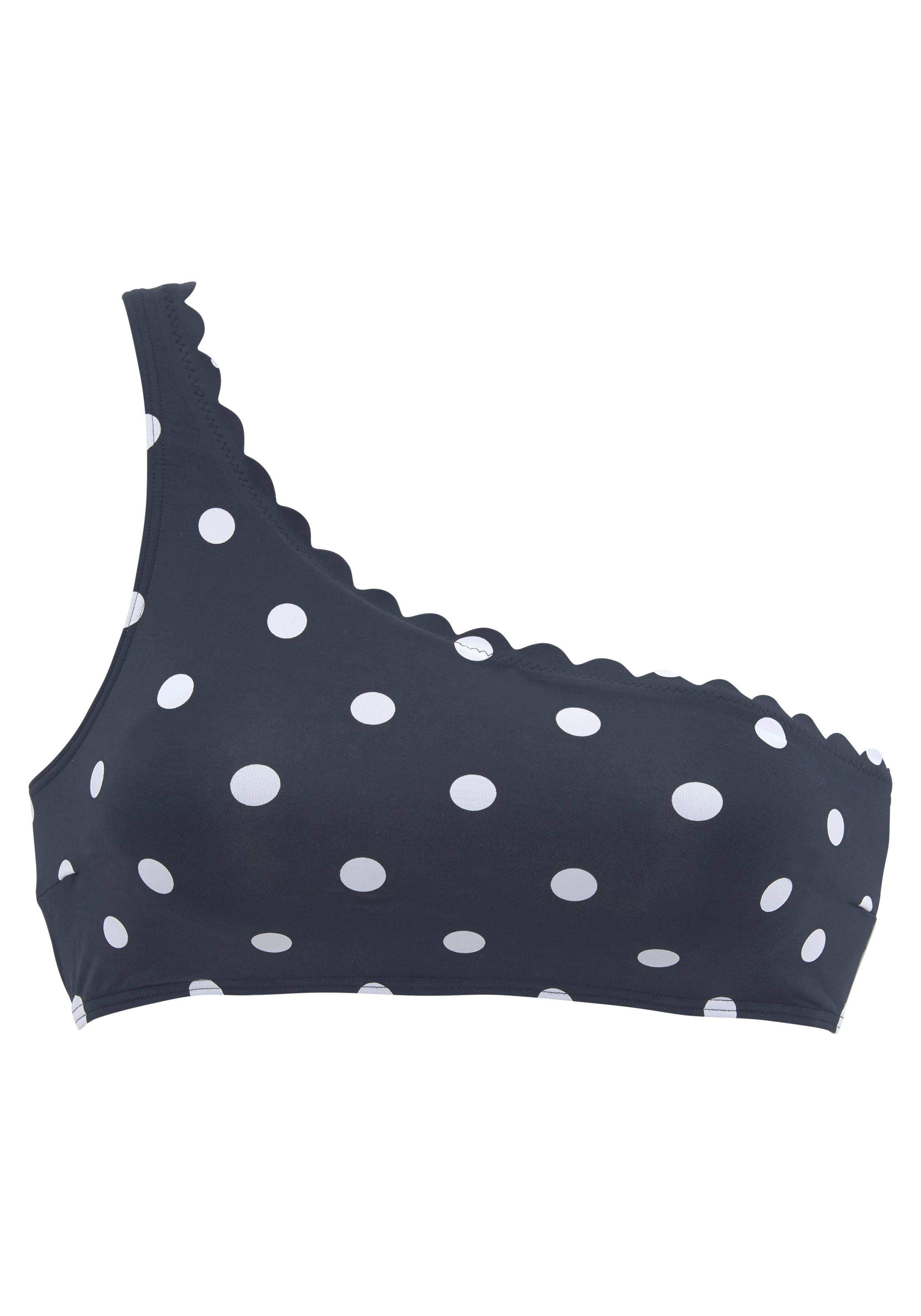 LASCANA Bustier-Bikini-Top Jada in One-Shoulder-Form mehr