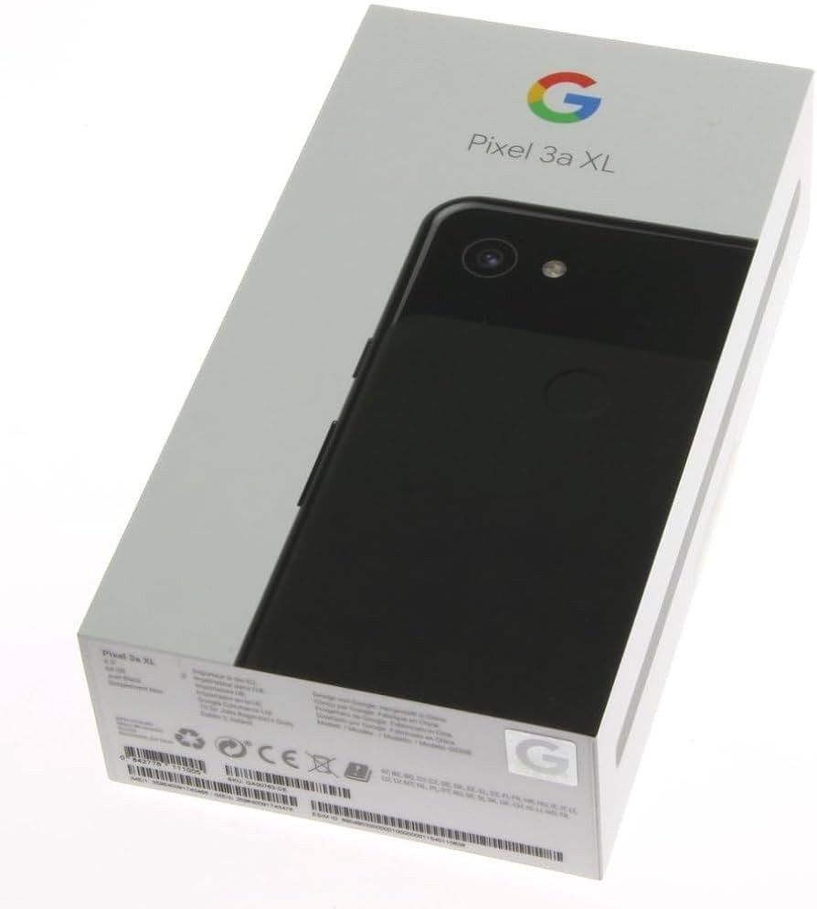 Google Google Pixel 3a XL, vollständig Anbieter frei entsperrtes Handy Smartphone (15,24 cm/6,3 Zoll, 64 GB Speicherplatz, 12.2 MP Kamera, Betriebssystem Wahl Android, Ubuntu Touch, e/OS, Droidian, LineageOS)