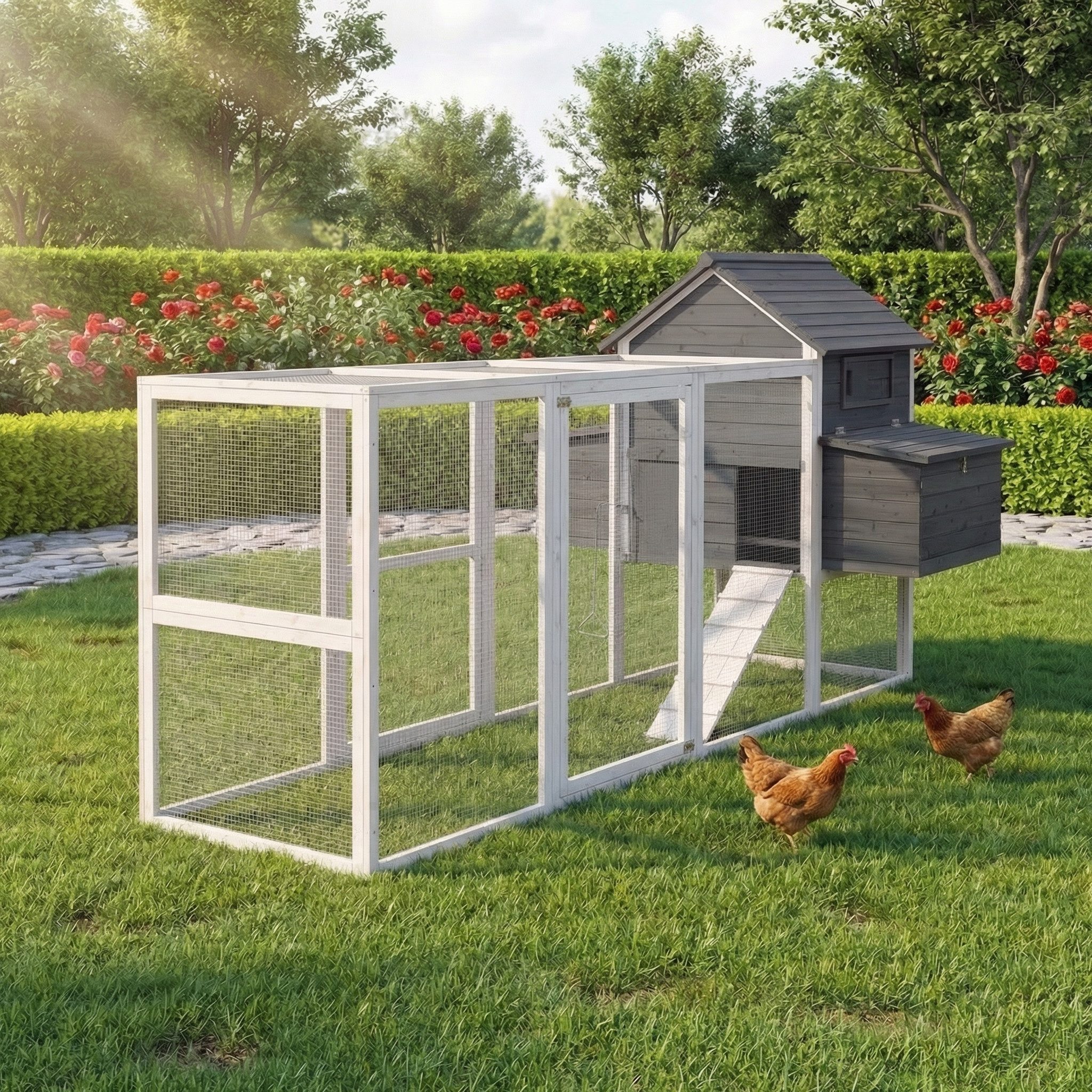 My Animal Kleintierstall Hühnerstall XXL für bis zu 8 Hühner MH-22, Stall m günstig online kaufen