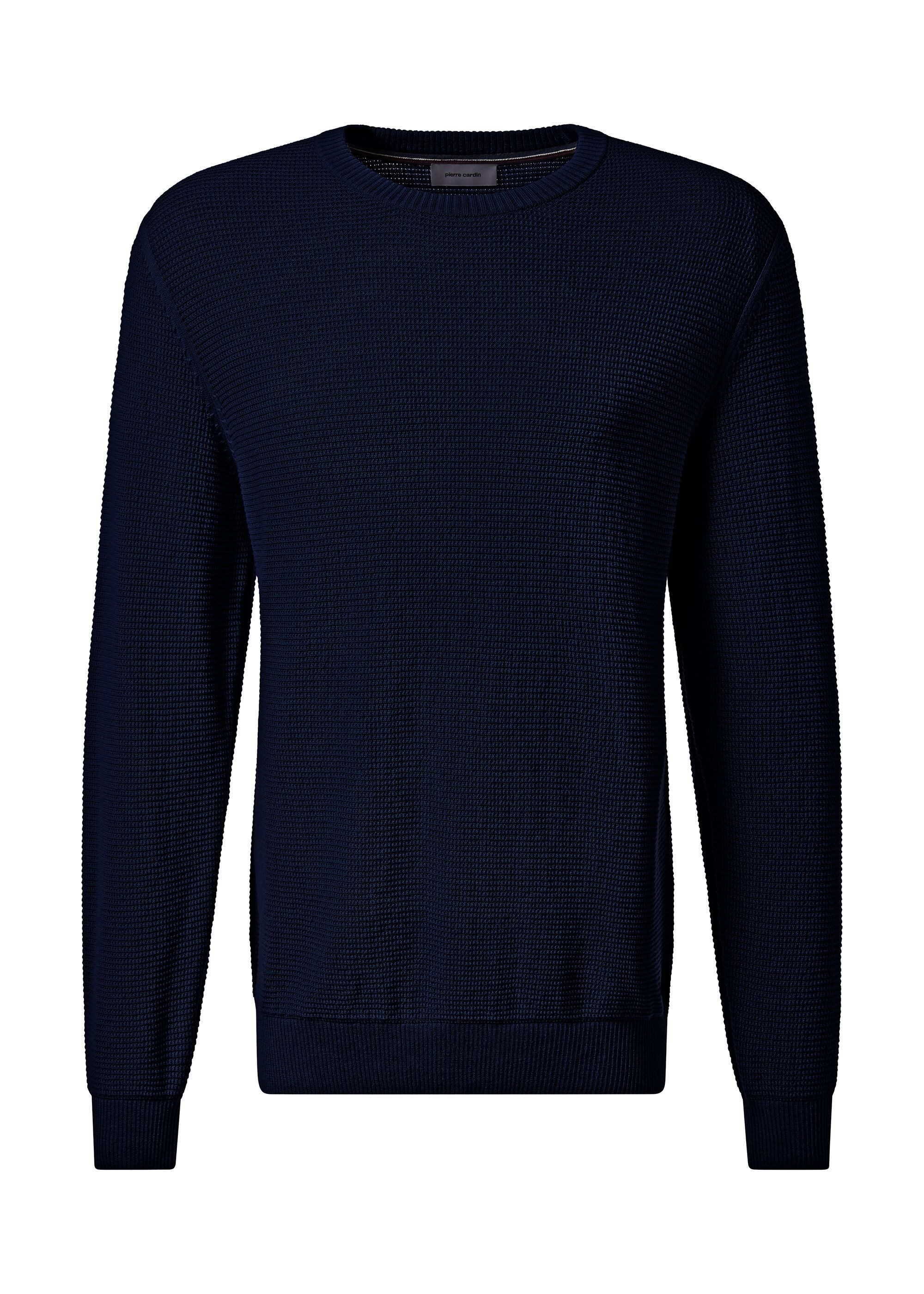 Pierre Cardin Rundhalspullover mit Rundhalsausschnitt günstig online kaufen