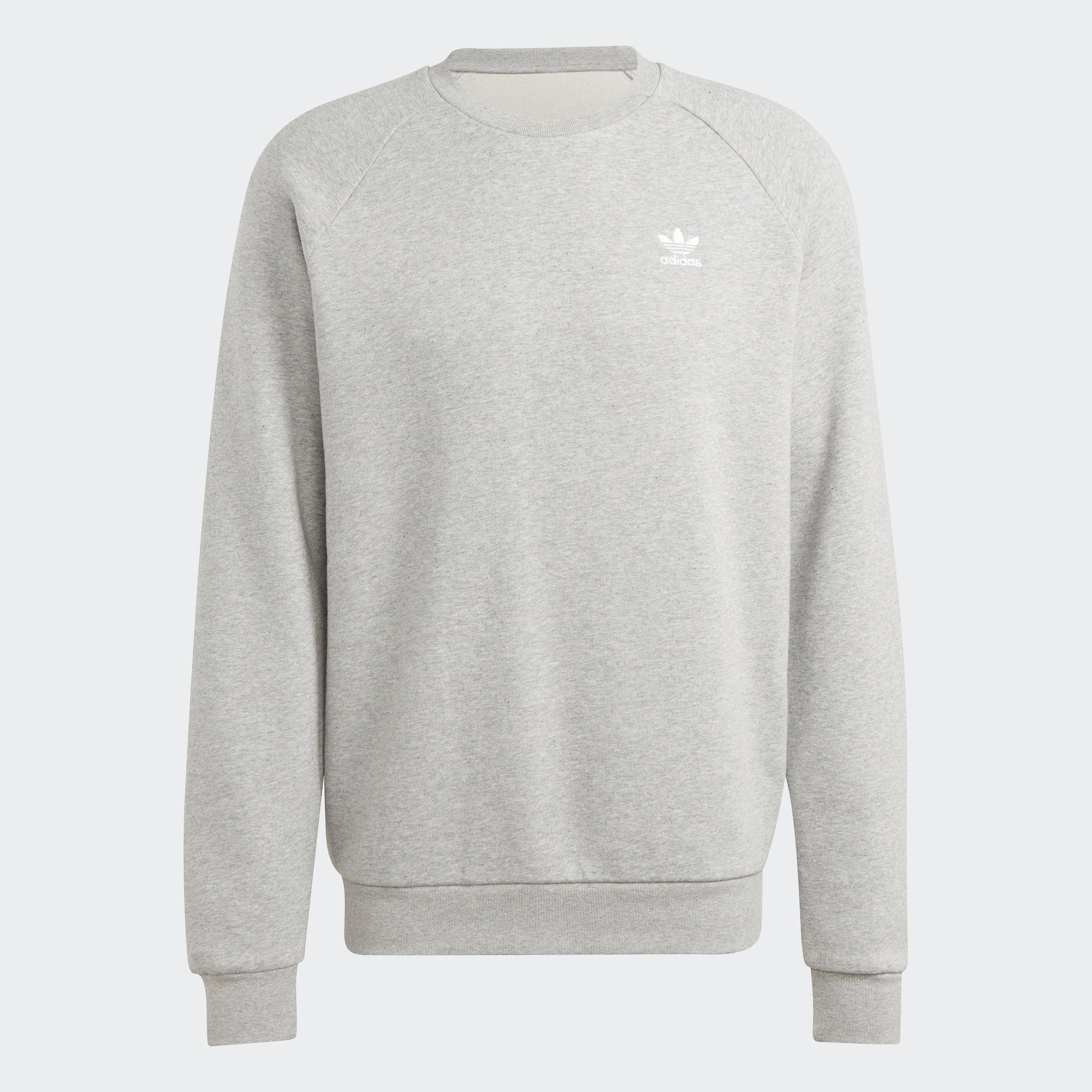 adidas Originals Sweatshirt TREFOIL ESSENTIALS Medium Heather Grey