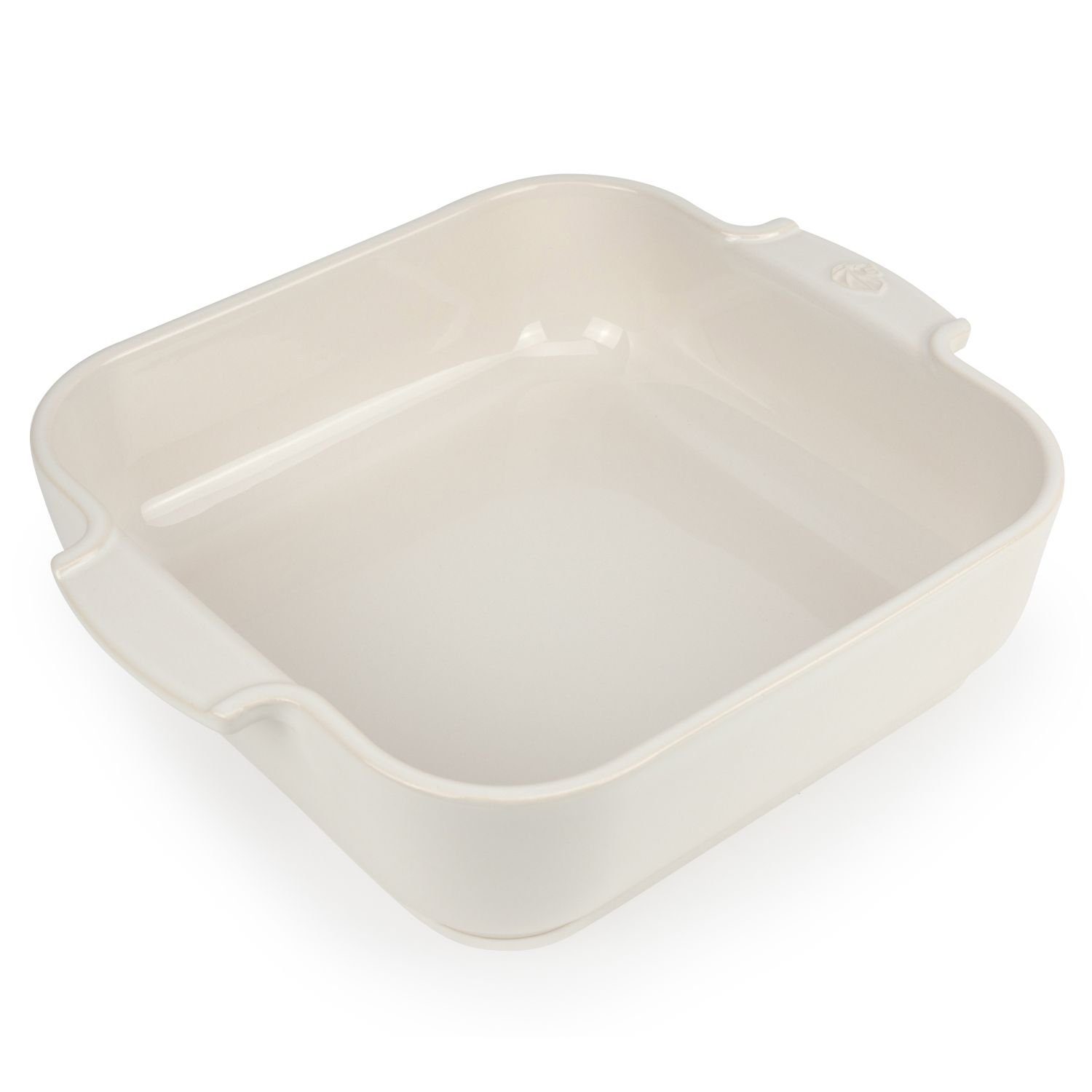 PEUGEOT Auflaufform Appolia Quadratisch 28 cm Ecru, Keramik