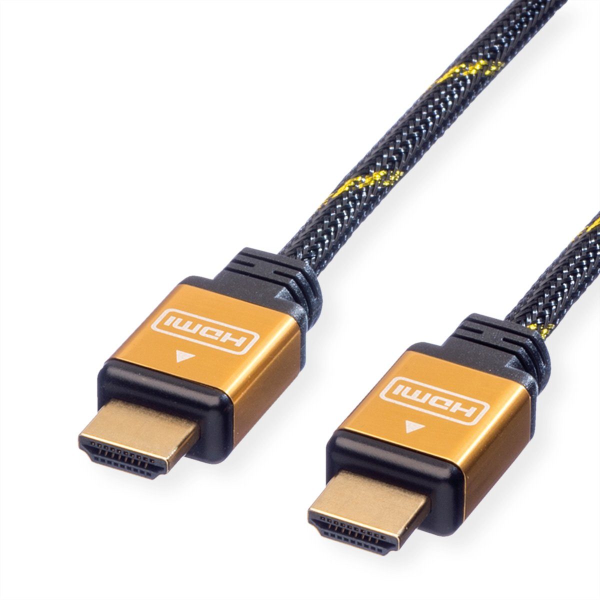 GOLD HDMI High Speed Kabel, ST-ST Audio- & Video-Kabel