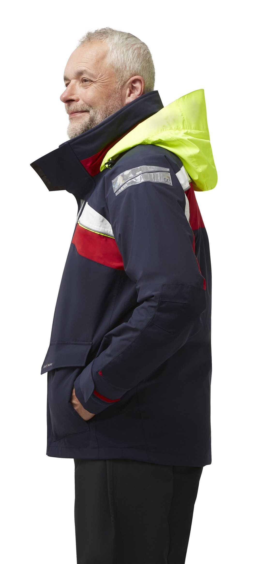 crazy4sailing Regenjacke Herren Bergen Offshore Segeljacke