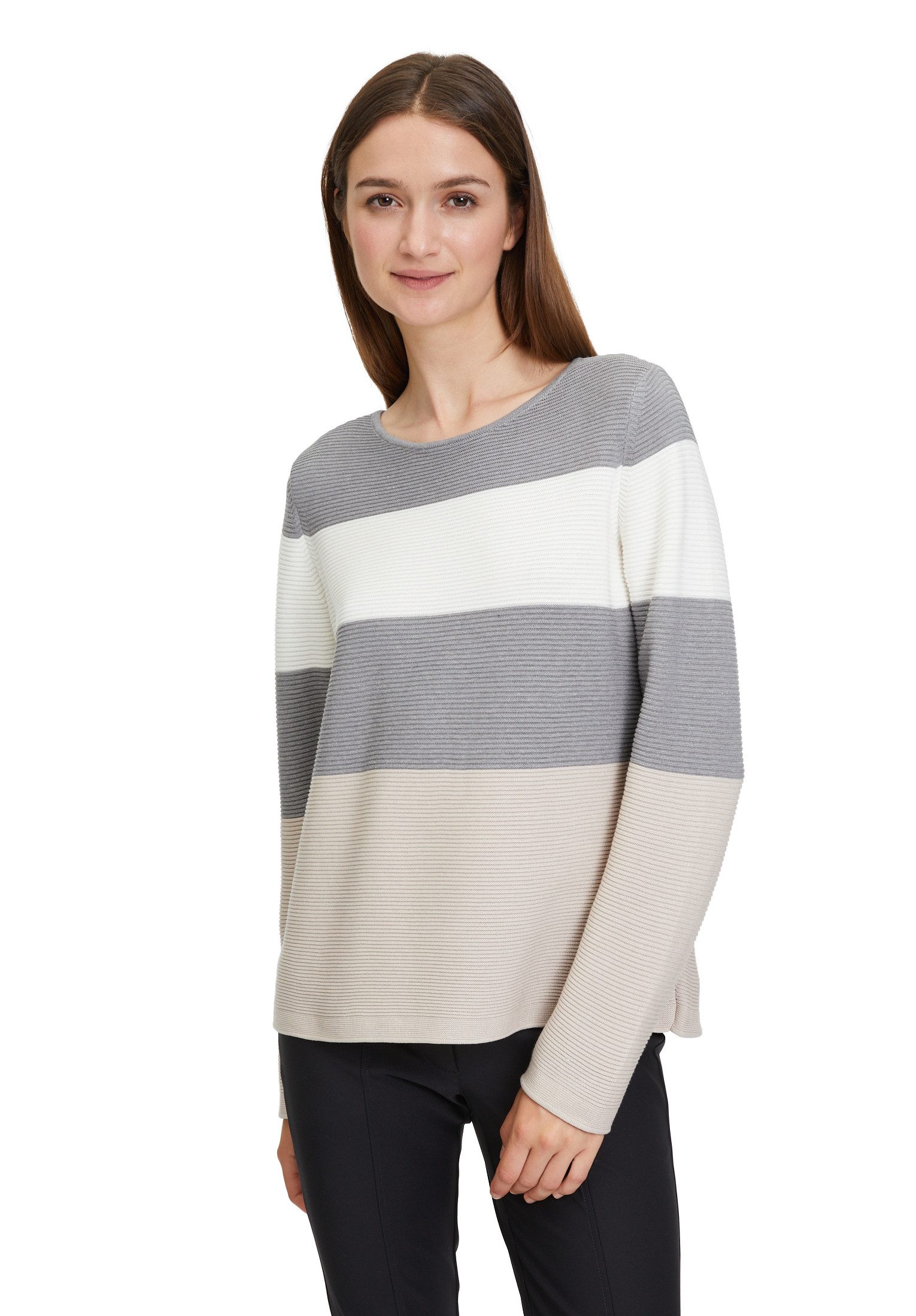 Betty Barclay Strickpullover mit Color Blocking (1-tlg) Color Blocking