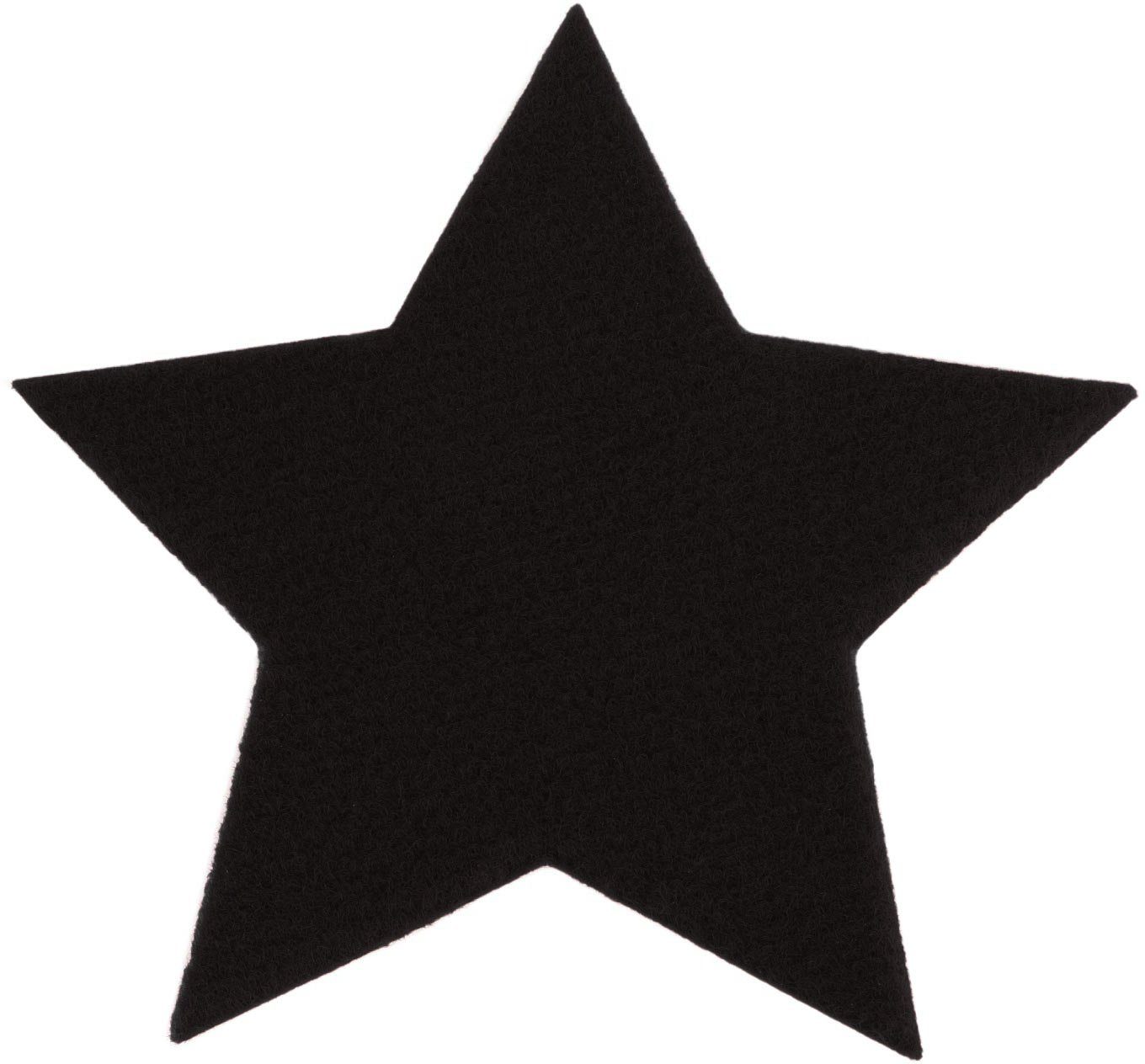 Primaflor-Ideen in Textil Platzset Stern, Weihnachtsdeko, (Set, 4-St), ideal als Untersetzer oder Tischdeko, Größe 16,5 cm