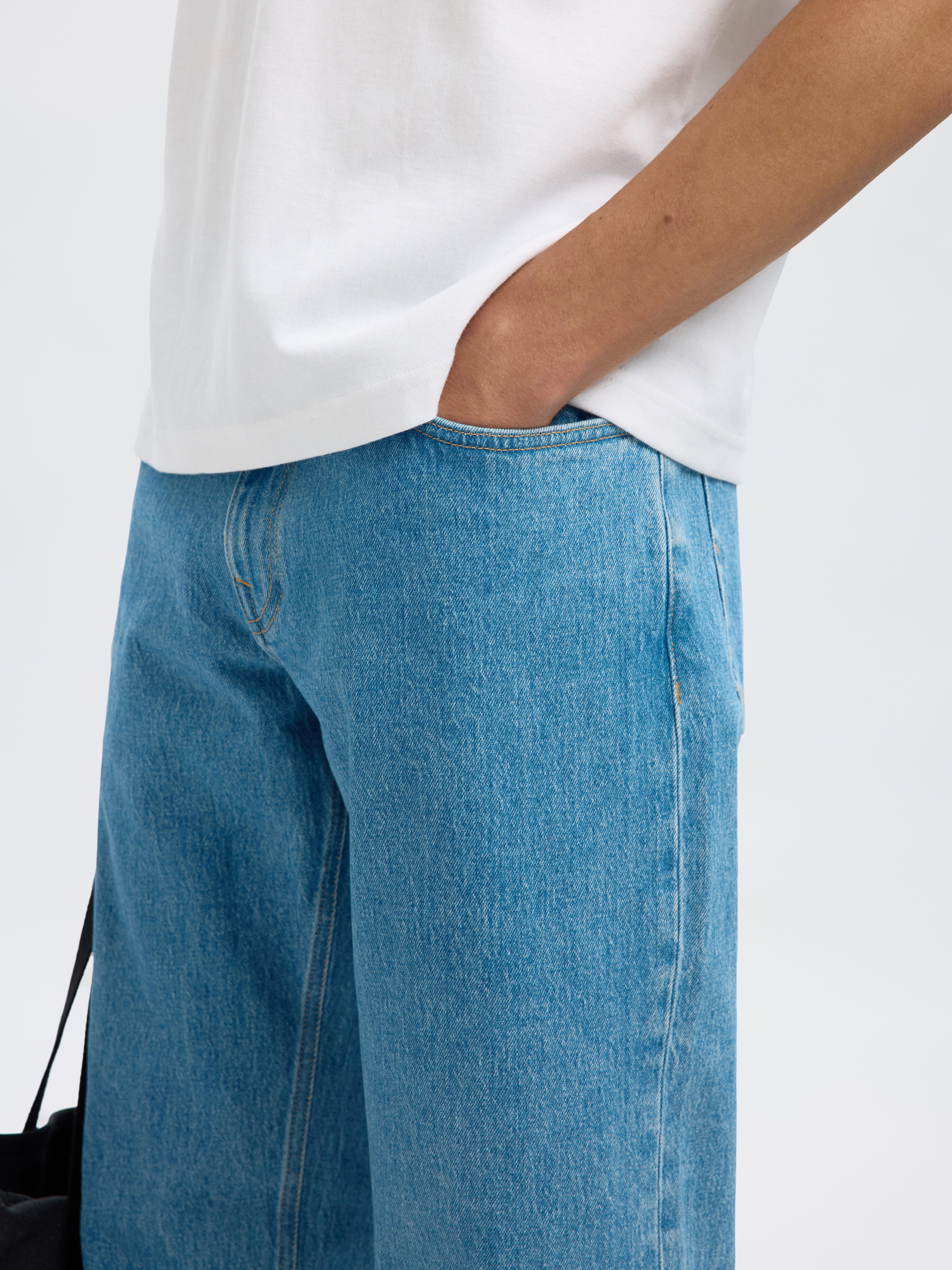 Selected Straight-Jeans SLH196-STRAIGHT BEN KORI JEANS NOOS – Bild 4 von 5