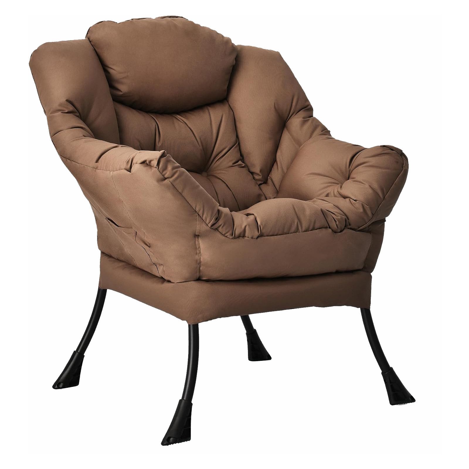 KOMFOTTEU Ohrensessel, Gartensessel Relaxsessel aus Polyester, mit Armlehnen