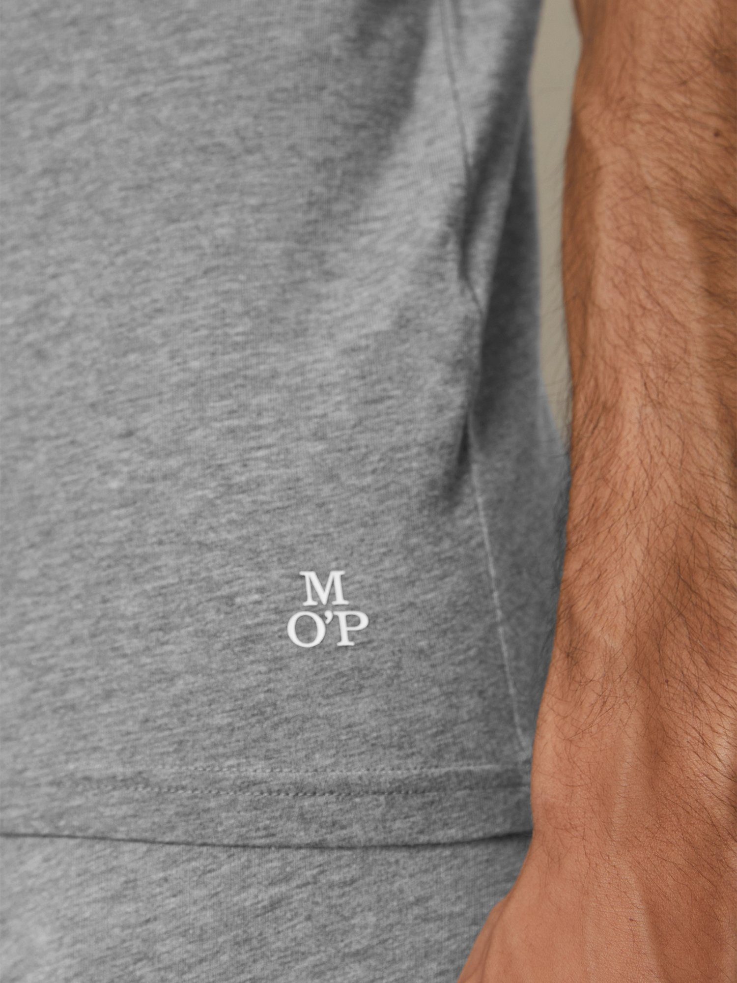 Marc O'Polo V-Shirt Essentials (2-tlg) t-shirt v-ausschnitt v-neck