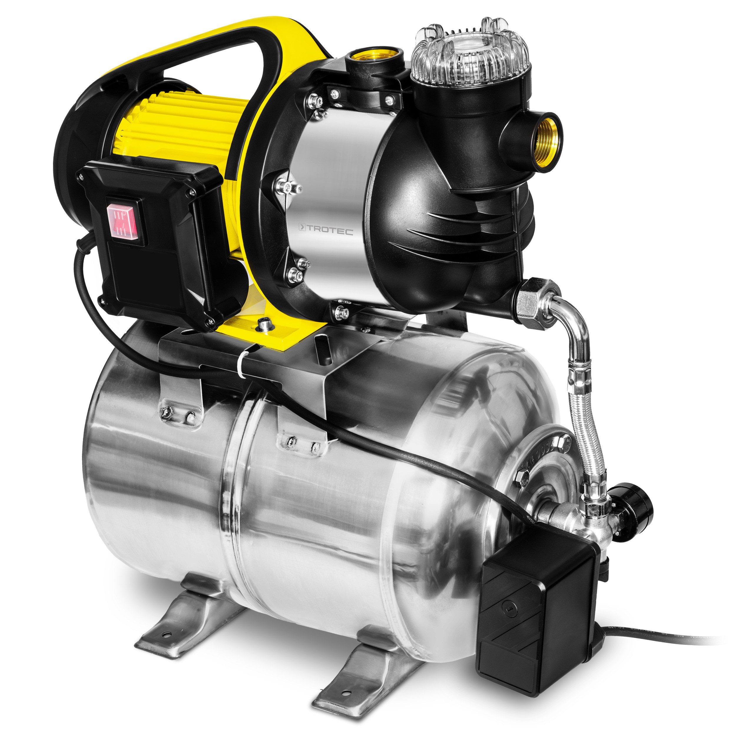TROTEC Hauswasserwerk PT-Pumpe TDW 4800 ESF
