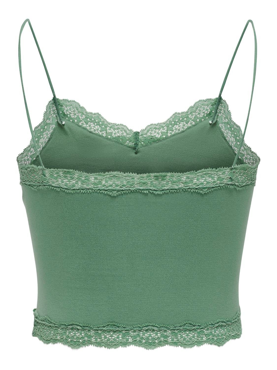 ONLY Spitzentop ONLVICKY LACE SEAMLESS CROPPED günstig online kaufen