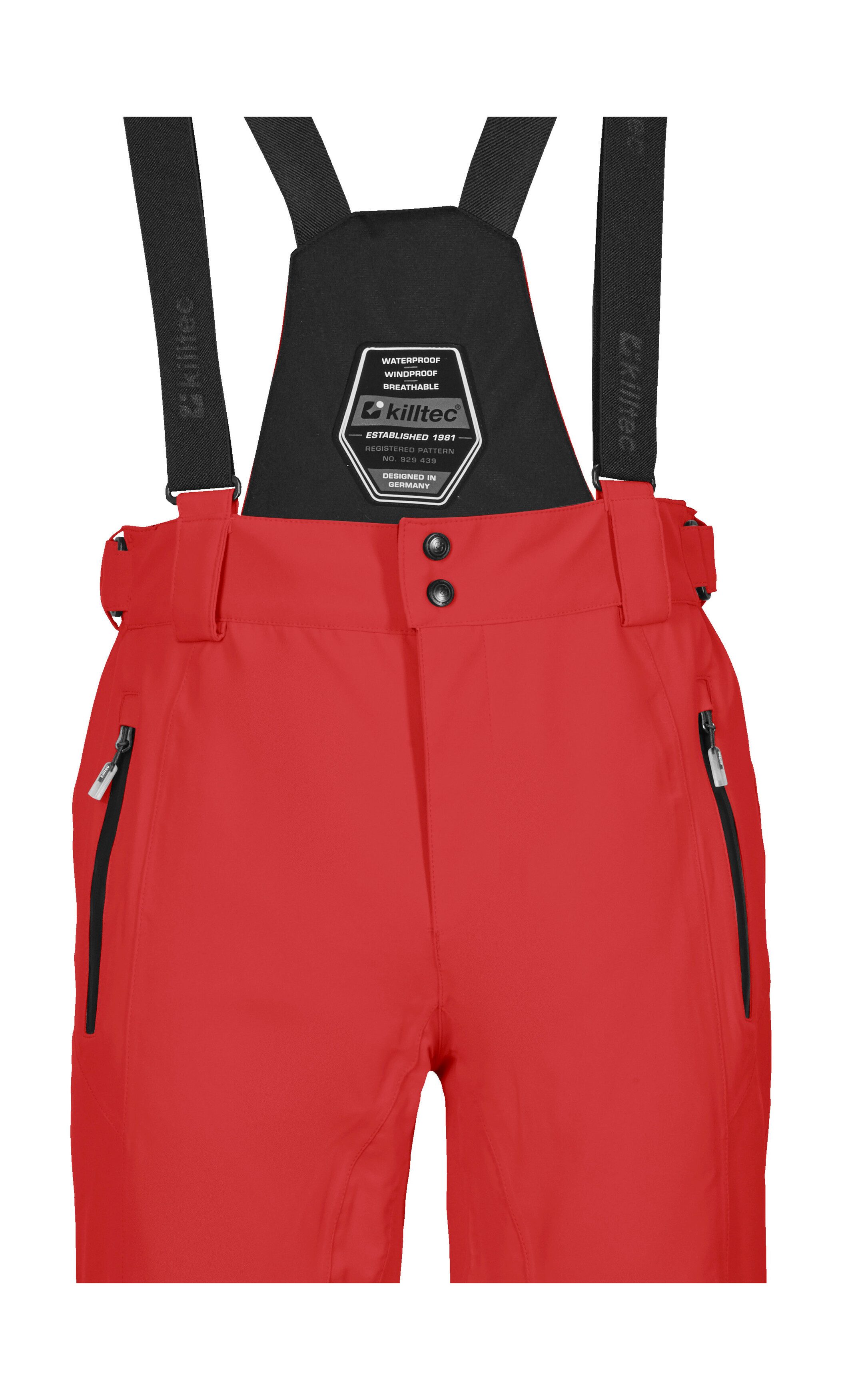 Killtec Skihose Enosh Wasser- und winddicht, atmungsaktiv, verstellbare Taille, Kantenschutz