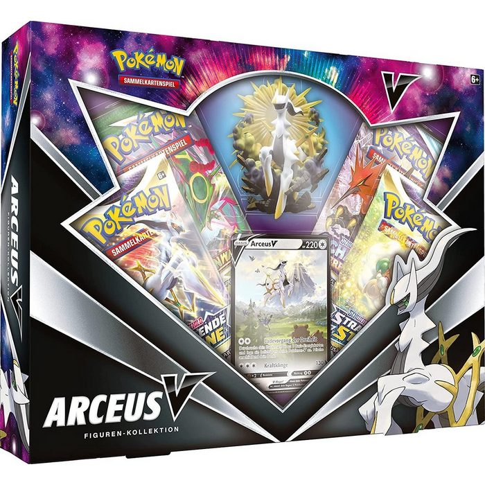 POKÉMON Sammelkarte »Pokémon - ARCEUS-V - Kollektion Box mit Figur - deutsch«
