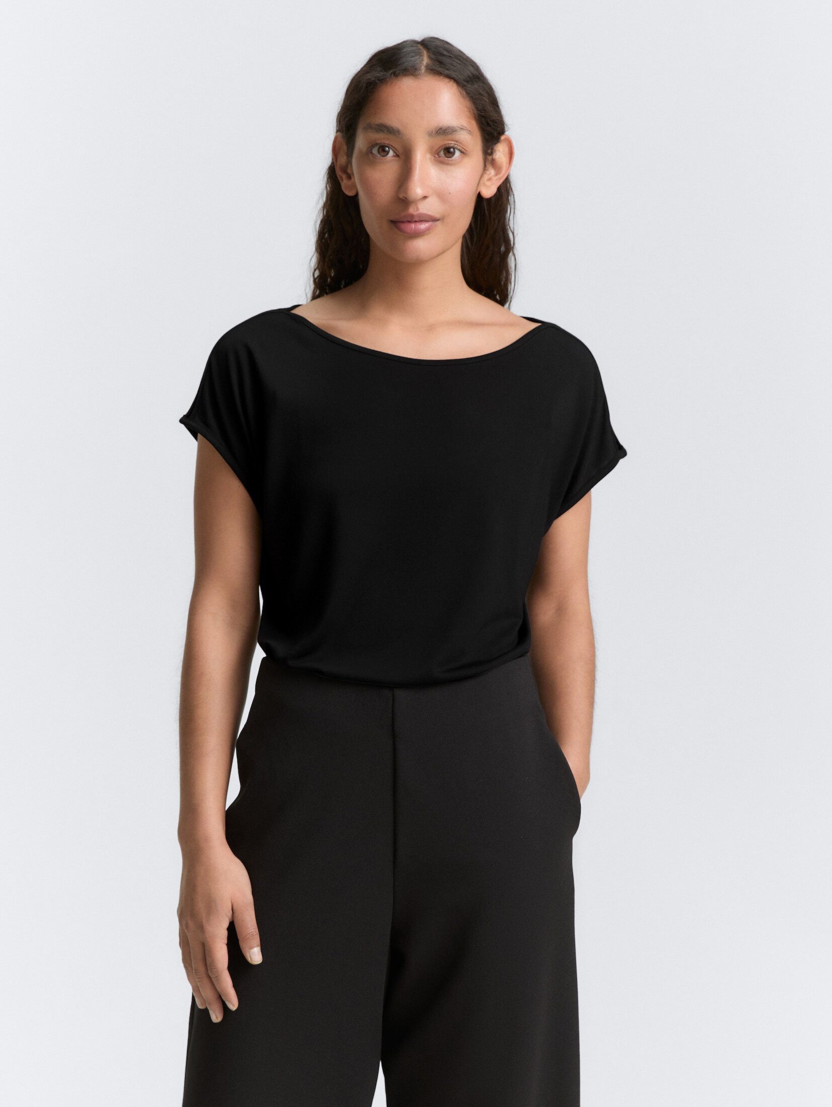 TOM TAILOR T-Shirt T-Shirt mit Cut-Outs günstig online kaufen
