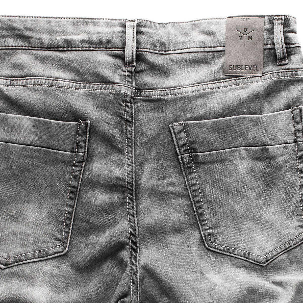 SUBLEVEL Shorts Sweat Shorts Jeans Kurze Hose Bermuda Sweatpants – Bild 4 von 5