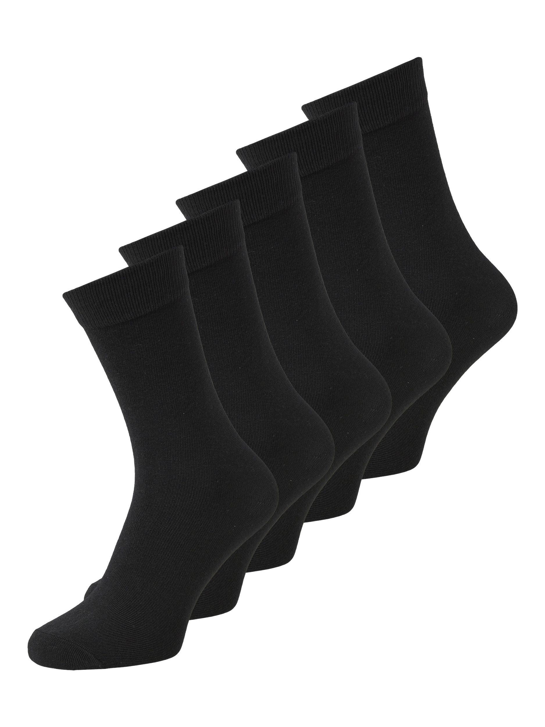 Jack & Jones Junior Socken JACBLACK SOCK 5 PACK NOOS (Packung, 5-Paar)