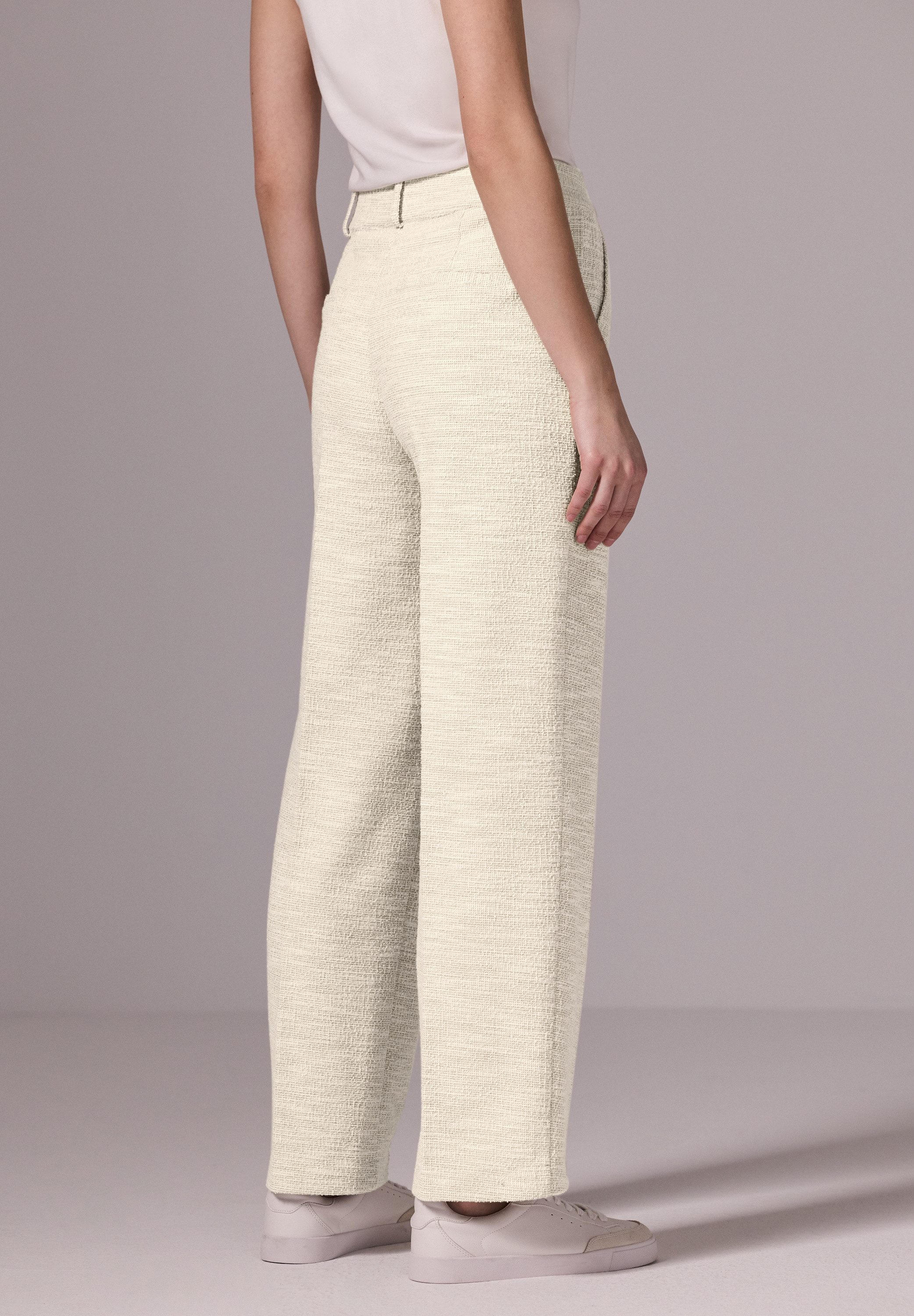 STREET ONE STUDIO Stoffhose, Middle Waist günstig online kaufen