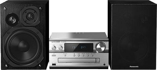 Panasonic SC-PMX94EG Microanlage (Digitalradio (DAB), FM-Tuner mit RDS, 120 W) silber