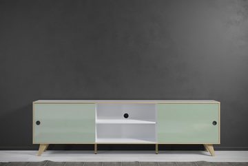 möbelando TV-Board Ankeny, 216 x 63 x 40 cm (B/H/T)