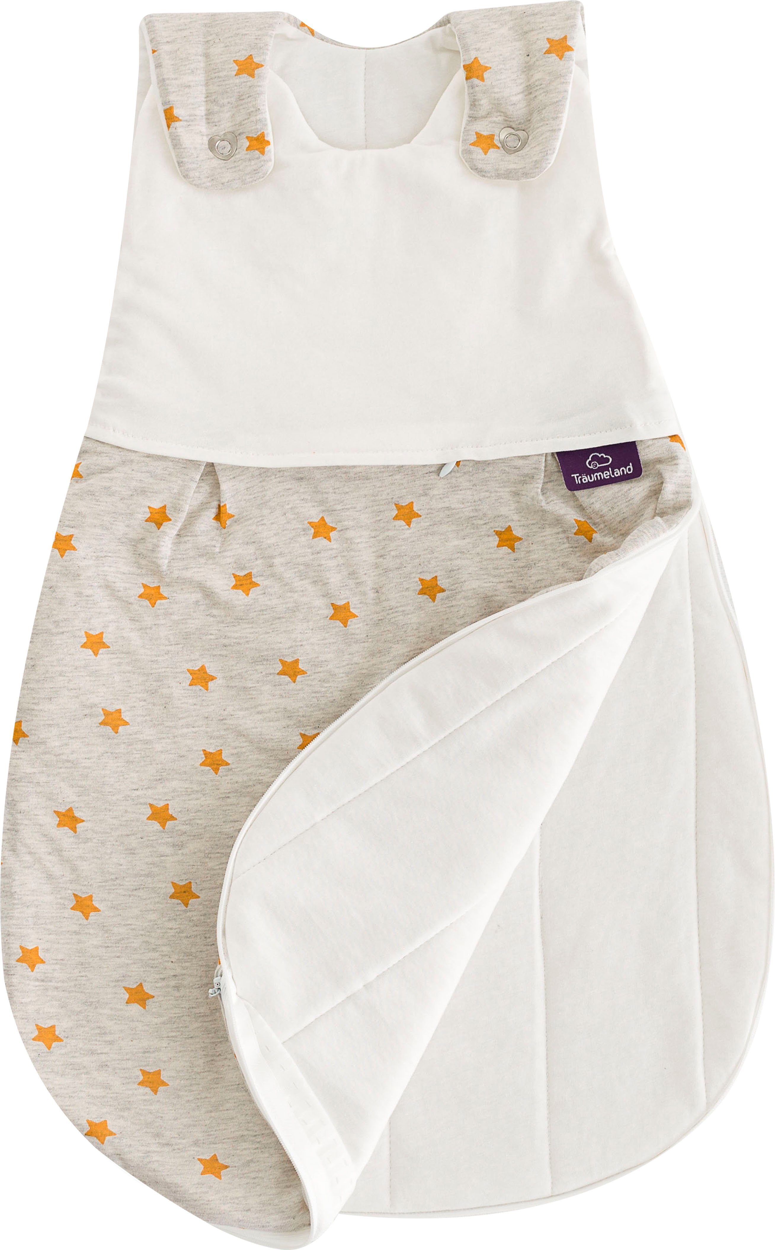 Träumeland Babyschlafsack 3tlg. Set LIEBMICH, Design Sternentraum blau (3 tlg)