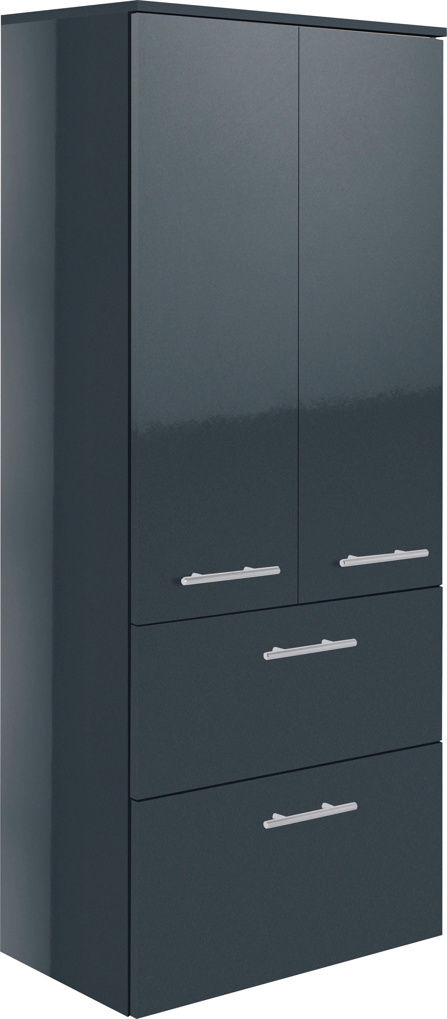 Breite 60 anthrazit 3040, | cm MARLIN Midischrank anthrazit