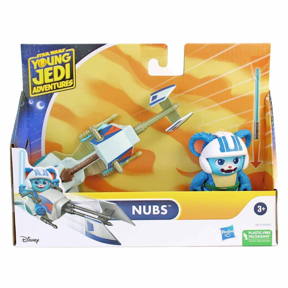 Hasbro Actionfigur Star Wars Young Jedi Adventures Figur "Nubs", (1-tlg)