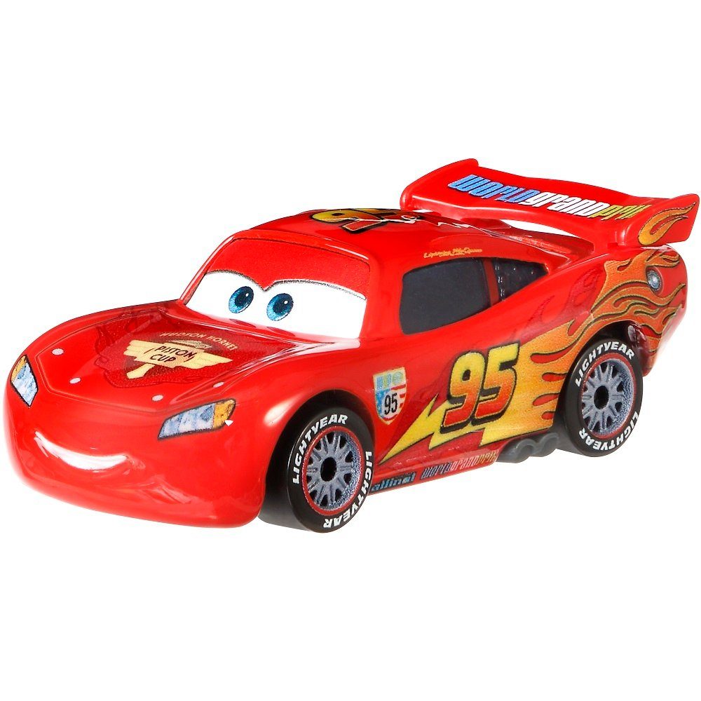 Style McQueen Wheels Spielzeug-Rennwagen Disney Cars Fahrzeuge Auto Racing 1:55 Disney Cast Cars L. Racing Mattel Die