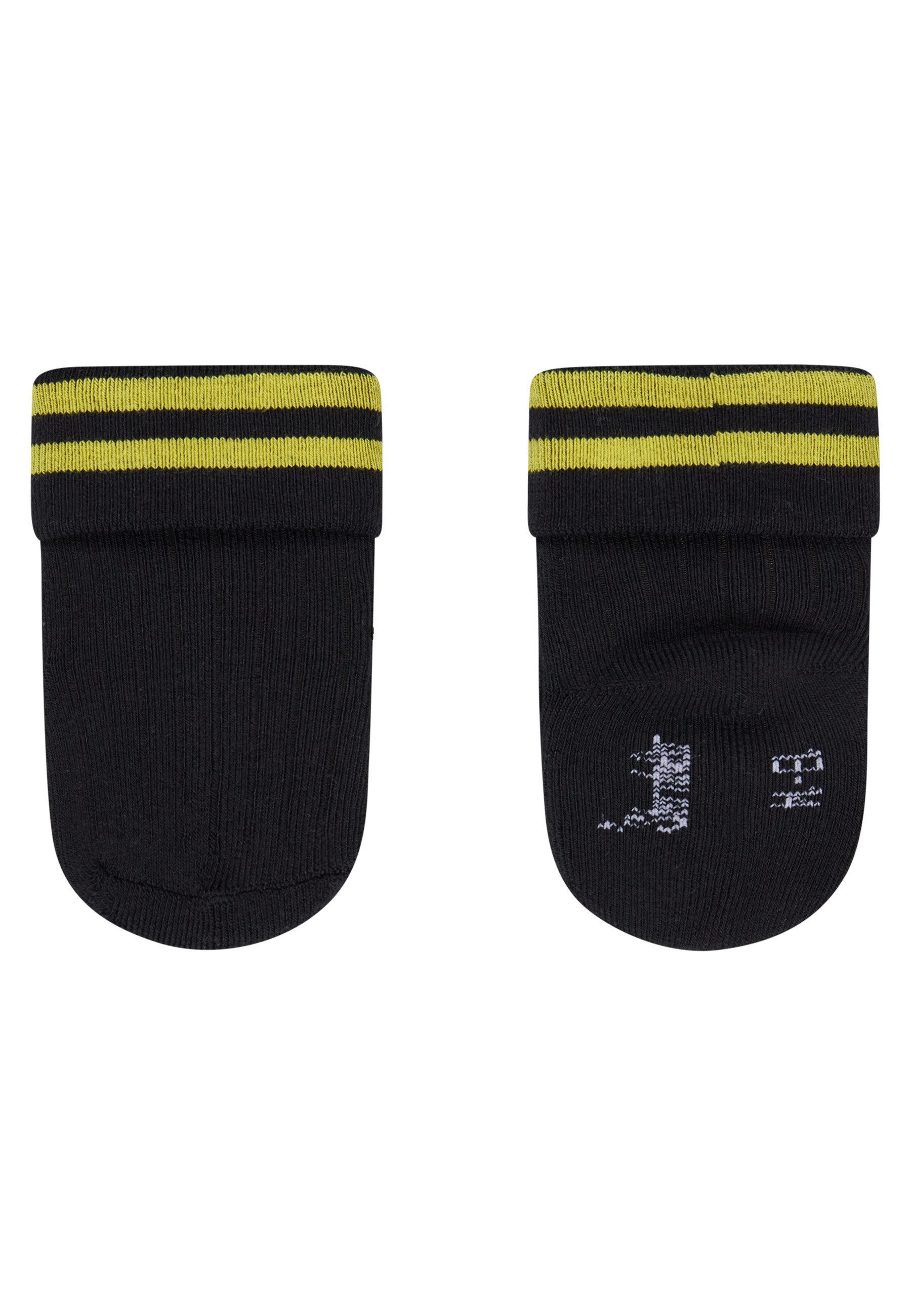 Sterntaler® Basicsocken Baby Socken 2er-Pack Ringel (2-Paar, 2er-Pack) Baby Socken 2er Pack mit Coolmax, klimaregulierend und atmungsaktiv