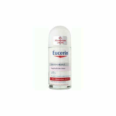 Eucerin Deo-Zerstäuber Deodorant Roll On 0 Aluminium Empfindliche Haut 50ml