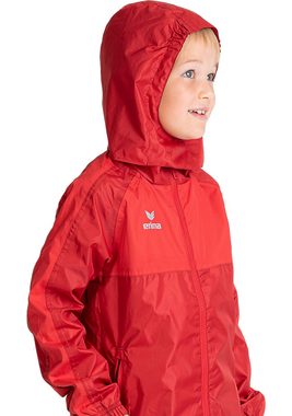 Erima Allwetterjacke Kinder TEAM Allwetterjacke - Hoher Stehkragen mit integrierter Kapuze