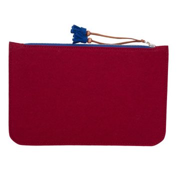 BIGGDESIGN Kosmetiktasche Biggdesign My Eyes on You Damen Kosmetiktasche, Rot, 24x16 cm (1-tlg)