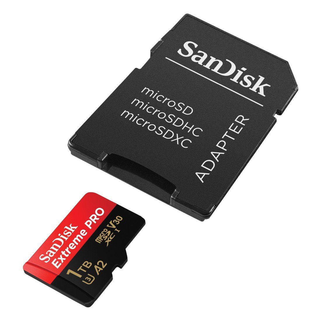 Sandisk microSDXC Extreme PRO Speicherkarte (1000 GB, Video Speed Class 30 (V30), 200 MB/s Lesegeschwindigkeit)